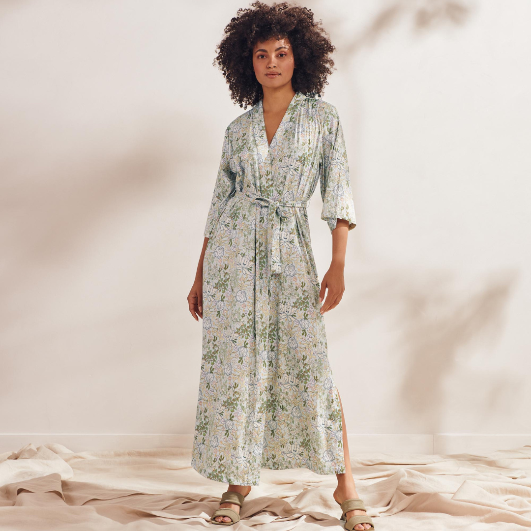 Kimono de descanso Jula Ophelia Color hazy blue