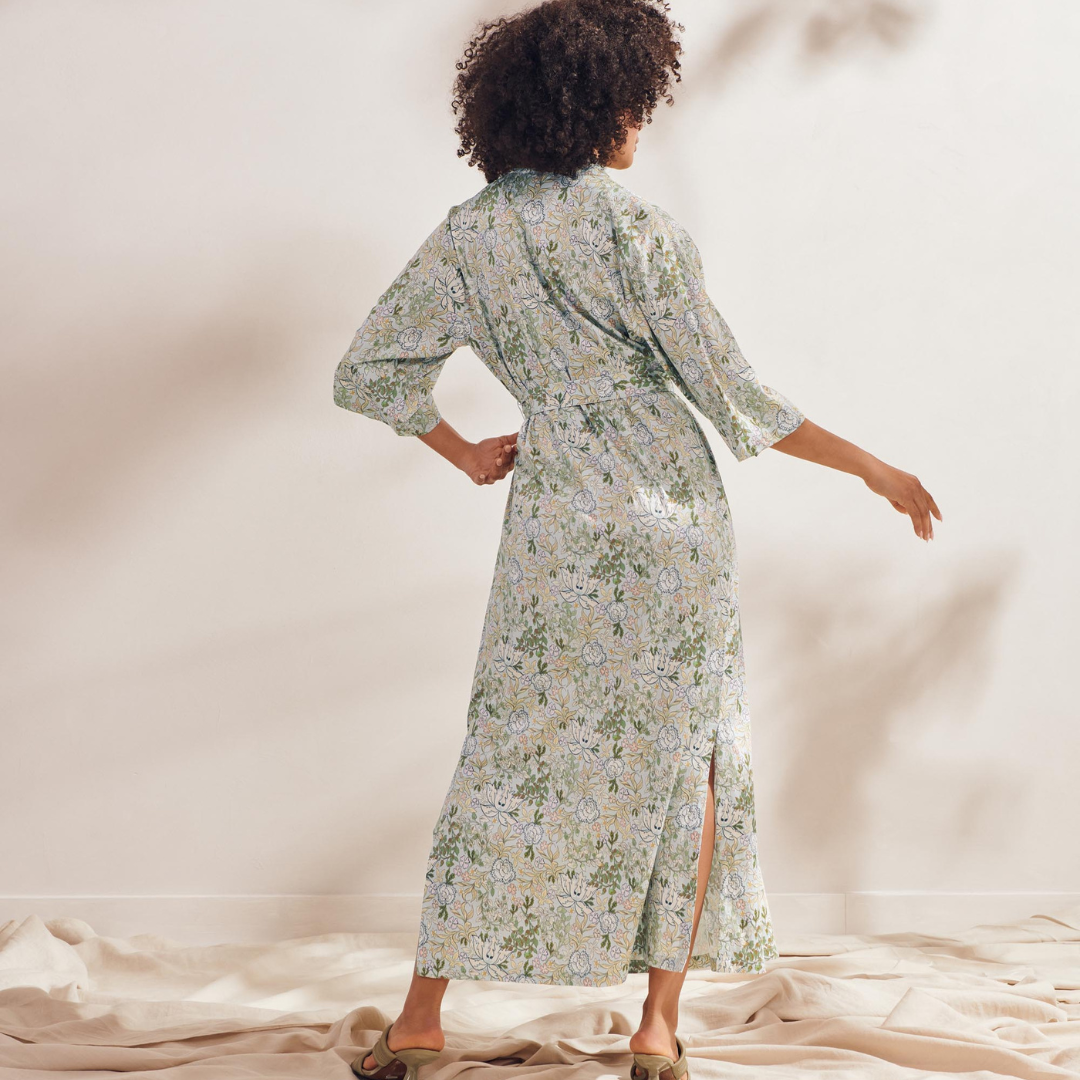 Kimono de descanso Jula Ophelia Color hazy blue