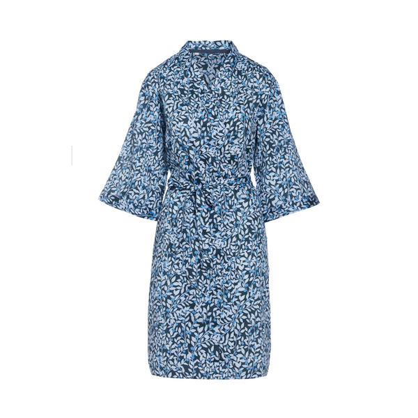 Kimono de descanso Sarai Lenthe Color sloe blue