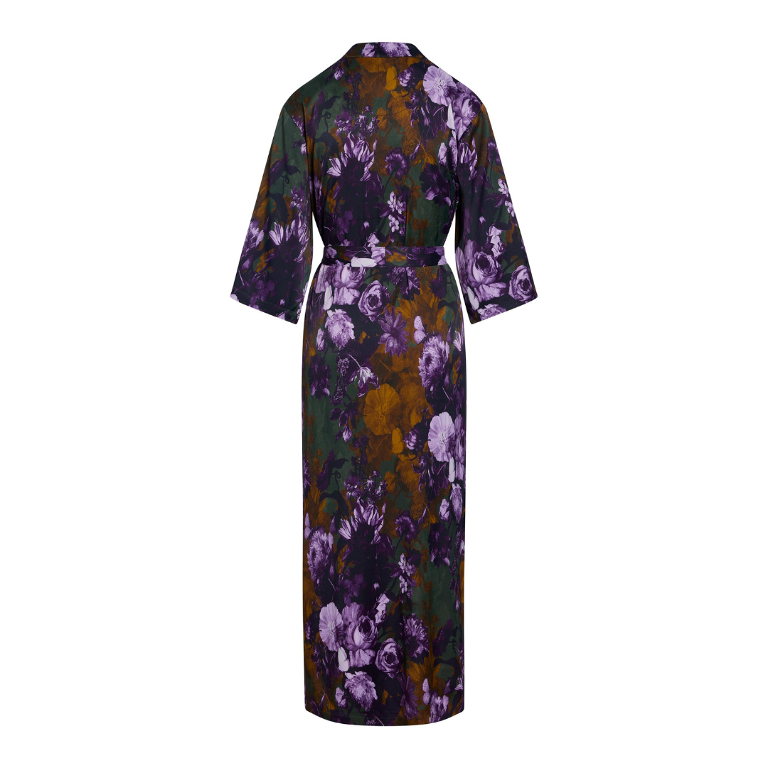 Kimono de descanso Jula Leila Soft Forest Green