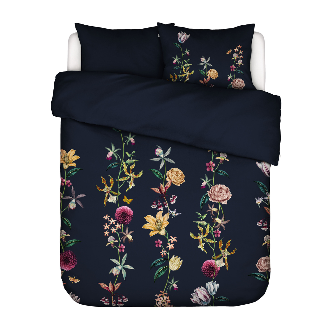 Funda de plumón de algodón + 2 fundas 50x70 modelo Feda Duvet cover Nightblue