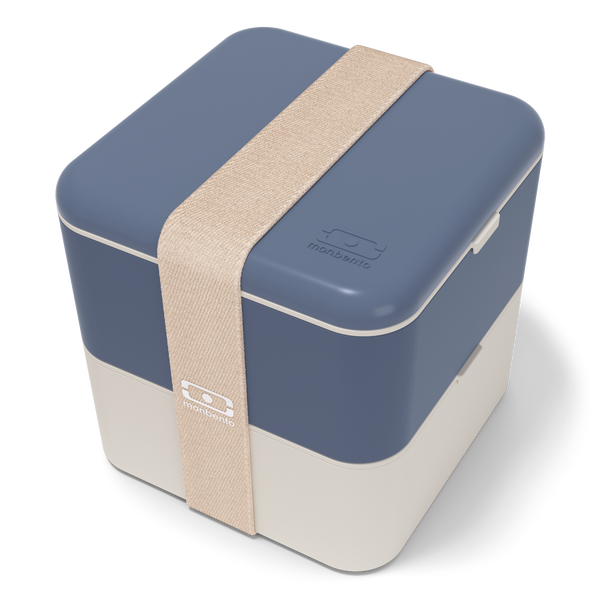 Contenedor de Alimentos MB Square - Natural Blue